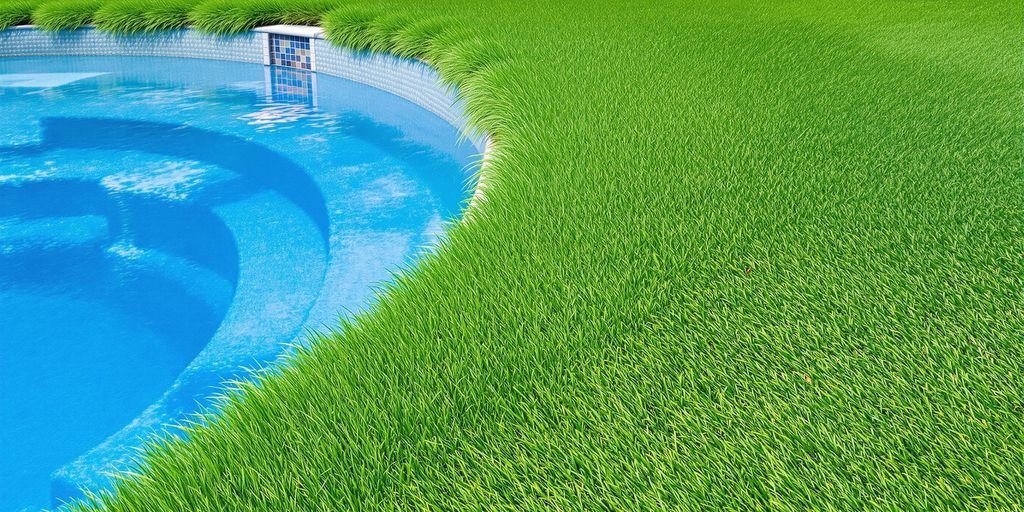 Transform Your Outdoor Oasis: The Benefits of Artificial Grass Around Pool for a Clean and Sleek Pool Landscape